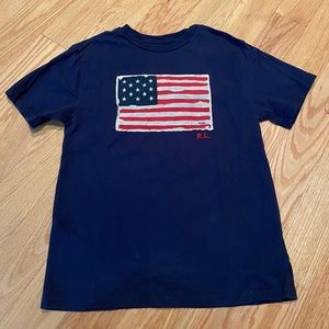 Polo Ralph Lauren youth M 10/12 Flag Tee